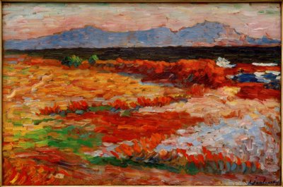 A. v. Jawlensky, Mediterranean near Marseille by Alexej von Jawlensky